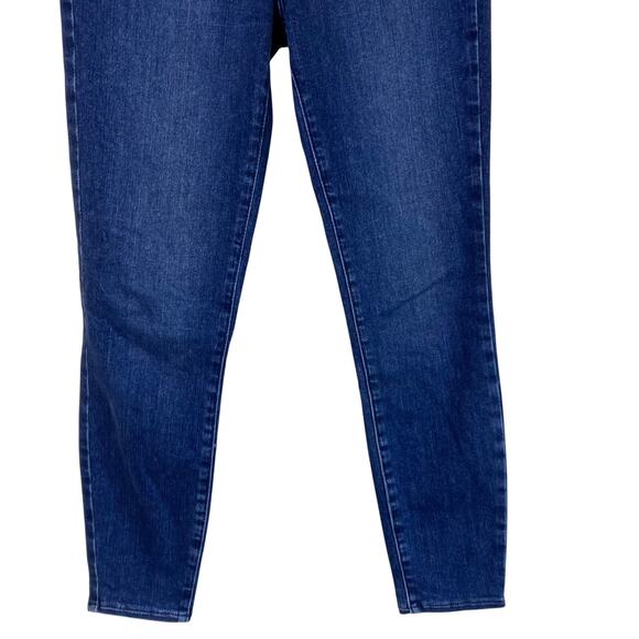 L’Agence Sz 27 Margot High Rise Ankle Skinny Jean in Wilder Wash Dark Wash - Picture 4 of 16